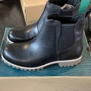 Chaco Black Leather Men's Boots